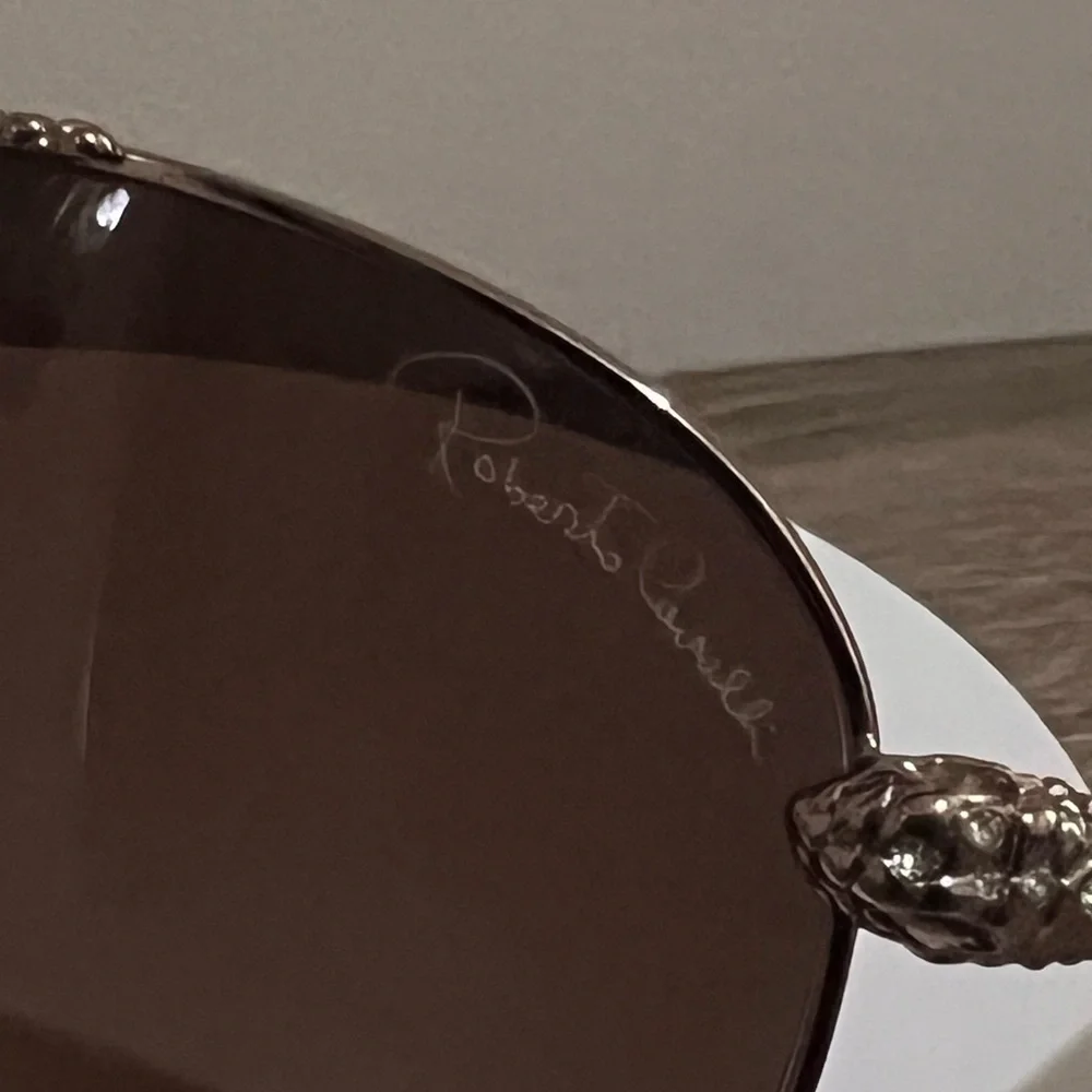 New Roberto Cavalli Hoedus 899S Rose Gold Aviator Sunglasses 59mm